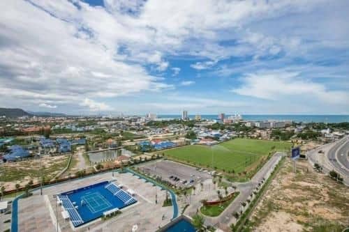 Oceanview apartment Floor24 with High-speed WiFi near True Arena