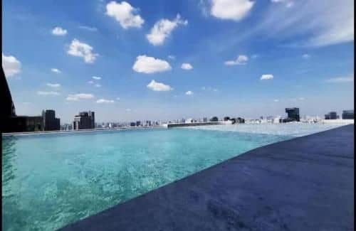 LUX 2 One Bed Apt for 3 @Asok Near MRT Petchaburi