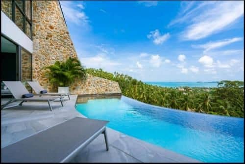 S.S.R.E.C-hillside pool villa in samui-best quality