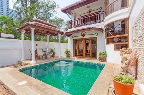 Bali Palms 3BR Private Pool Villa 250m to Beach