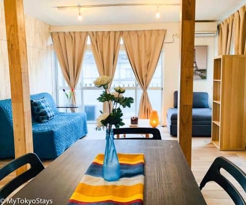 SUPER VALUE Spacious 1BEDROOM Apartment Near Station in SHINJUKU AREA!! Monthly stay OK Free Wifi & TV!