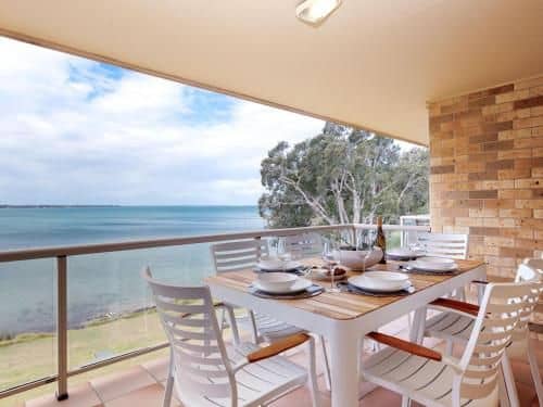 3 'Pelican Sands', 83 Soldiers Point Rd - stunning waterfront unit with magical water views & air conditioning 3 'Pelican Sands', 83 Soldiers Point Rd - stunning waterfront unit with magical water views & air conditioning