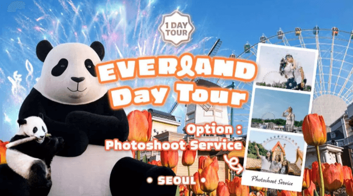 [Exclusive] Everland Theme Park: Admission Ticket + Private Round-Trip Transfer from Seoul | South Korea