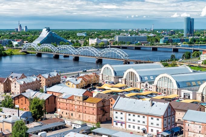 Riga's Central Market tour with tasting