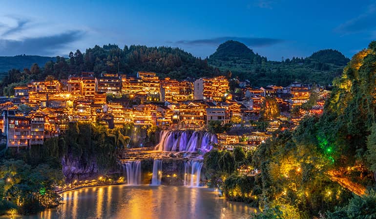 China Changsha Zhangjiajie Seven Star Mountain Furongzhen 6Days 5Nights GOCN9374