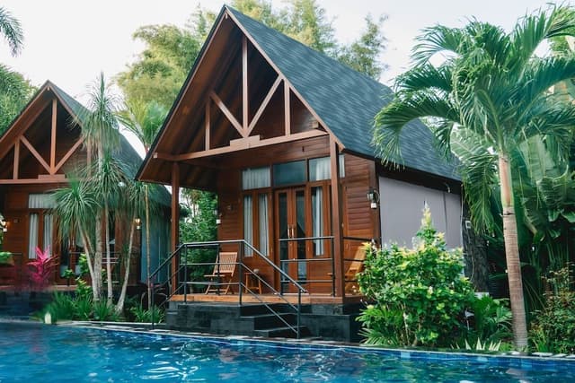 Lumbung Cottage Pool View