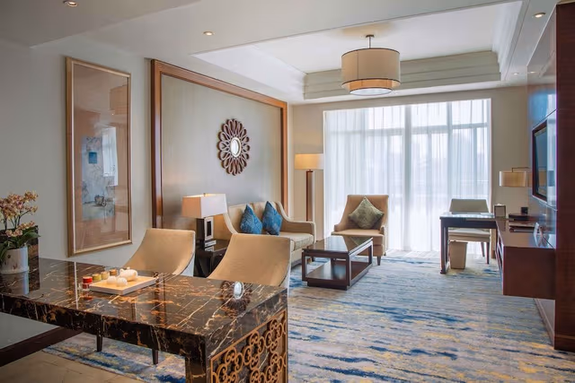 Deluxe Suite, 1 King Bed, Balcony, Sea View