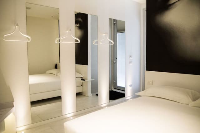 Two Double adjoining rooms