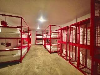 Bed in dormitory FEMALE ROOM