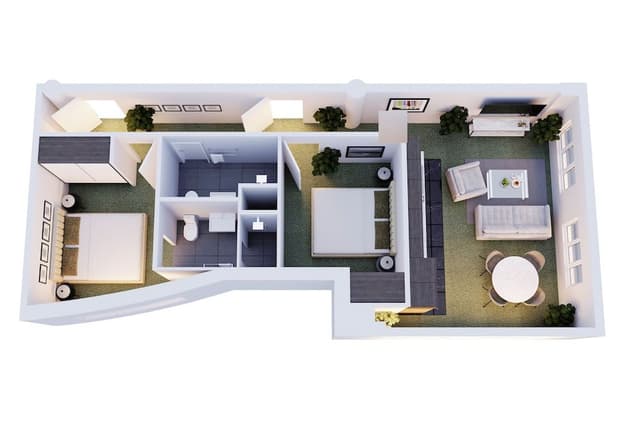 Two Bedroom Apartment