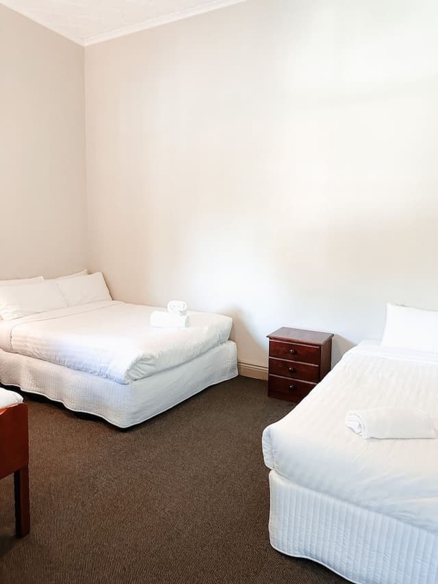 Family Room, Shared Bathroom