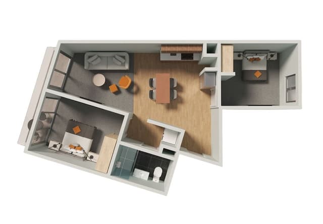 Two Bedroom Apartment