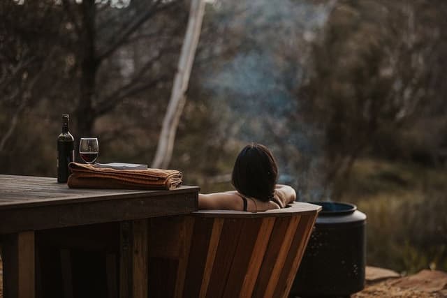 Standard Cabin, 1 Queen Bed, Non Smoking, Mountain View
