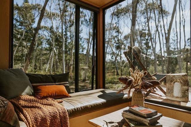 Standard Cabin, 1 Queen Bed, Non Smoking, Mountain View