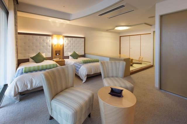 [Ocean View Open-air hot spring bath]Premium Japanese-Western-Style Room(Non-smoking)