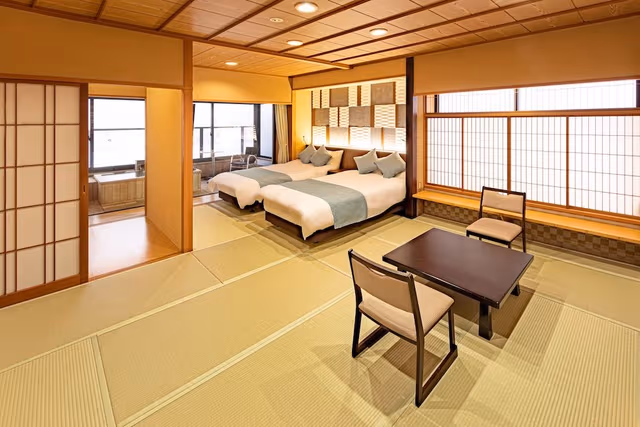Japanese Western Style Room with Outdoor Bath, Non Smoking