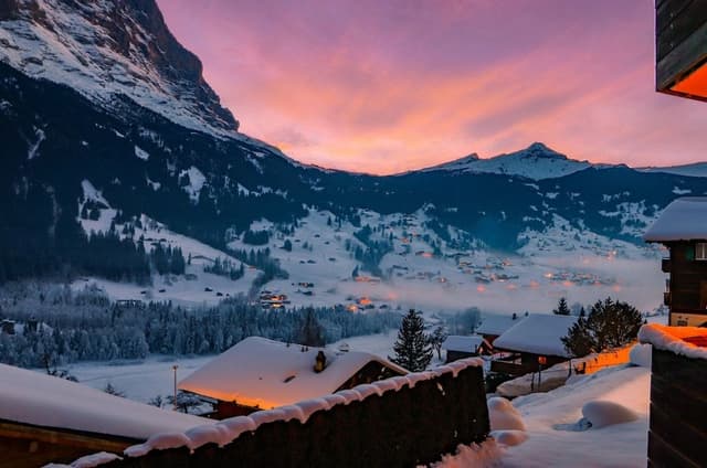 Double Room with Eiger View