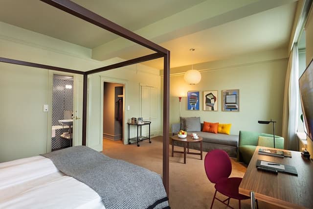 Family Twin Room, 1 Double Bed with Sofa bed