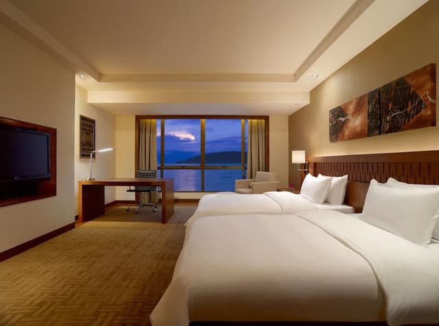 Club Room, 2 Twin Beds, Sea View