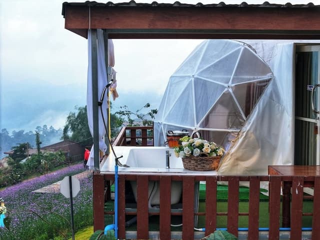 Deluxe Tent, Mountain View