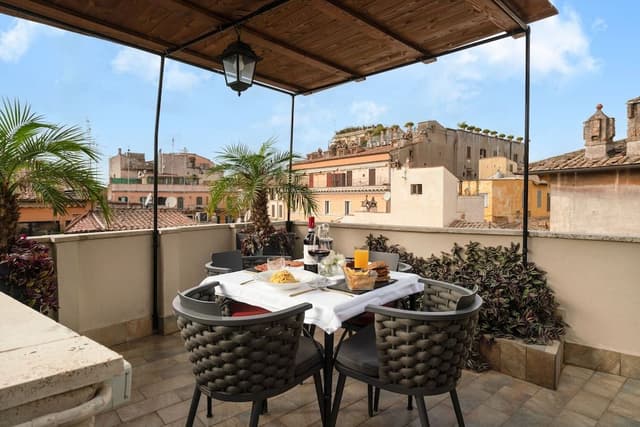 Annex Suite with Private Terrace Pantheon View