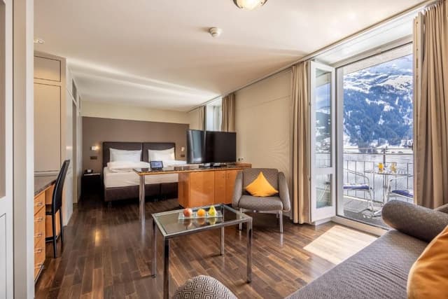 Deluxe Double or Twin Room - Eiger View with A/C