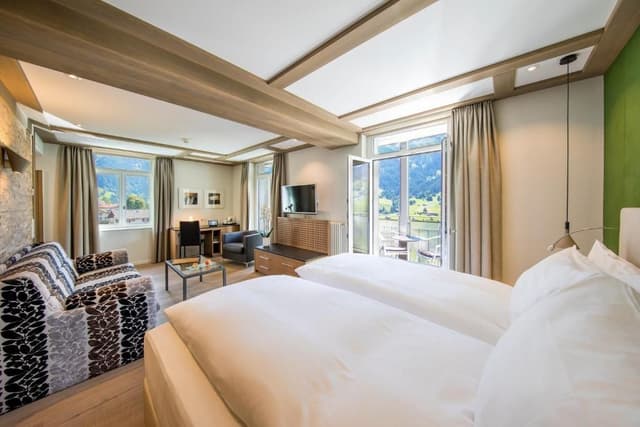 Deluxe Double or Twin Room - Eiger View with A/C