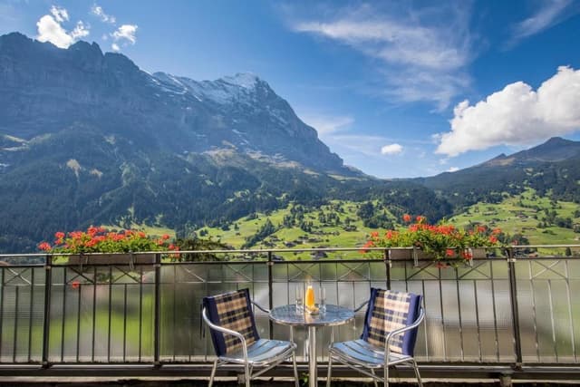 Deluxe Double or Twin Room - Eiger View with A/C