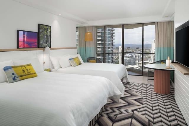 Twin Room, City View
