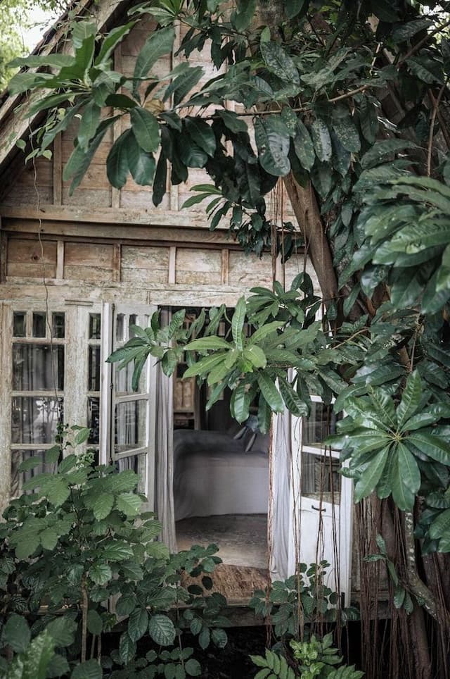 Traditional Vintage Teak House