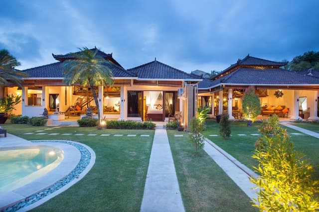 Family Villa, 5 Bedrooms, Private Pool, Pool View (5 Double Beds)