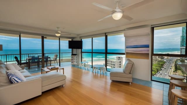Deluxe Apartment, 3 Bedrooms, Beach View