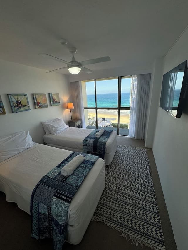 Deluxe Apartment, 3 Bedrooms, Beach View