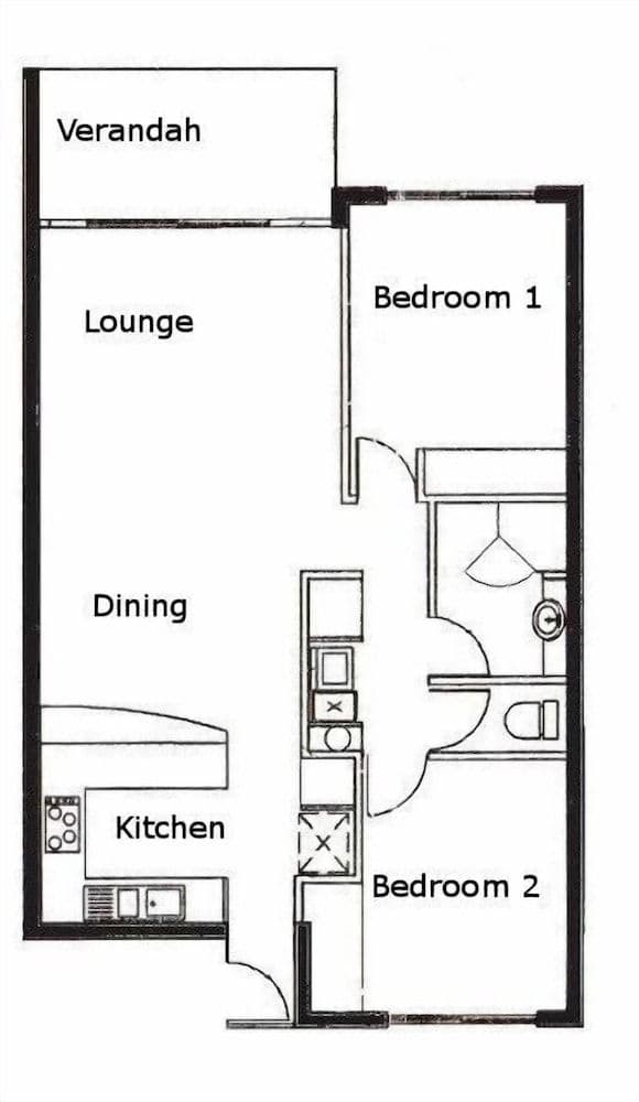 Standard Apartment, 2 Bedrooms