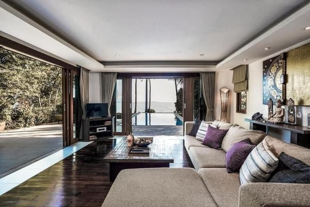 Villa, 4 Bedrooms, Private Pool, Beachfront (Grand)