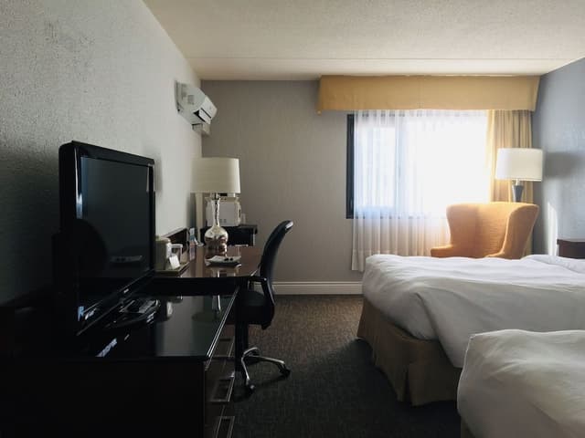 Standard Room, 2 Double Beds, Refrigerator & Microwave