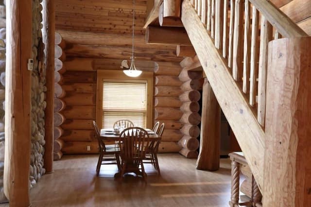 Three-Bedroom Executive Log Home