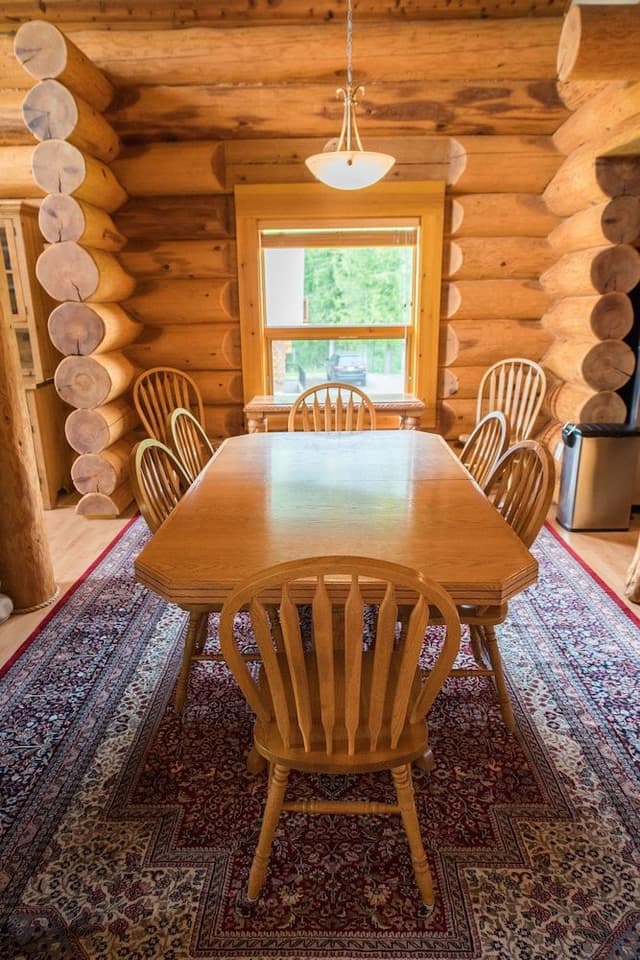 Three-Bedroom Executive Log Home