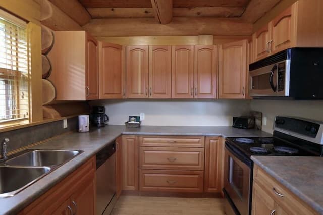 Three-Bedroom Executive Log Home