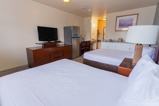 Deluxe Room, 2 Double Beds, Kitchenette