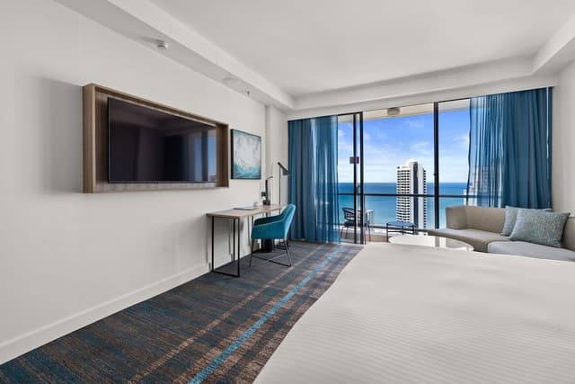 Standard Room, 1 King Bed, Ocean View (Top Floor)