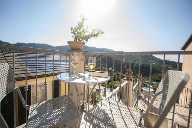 Double Room, Terrace, Hill View