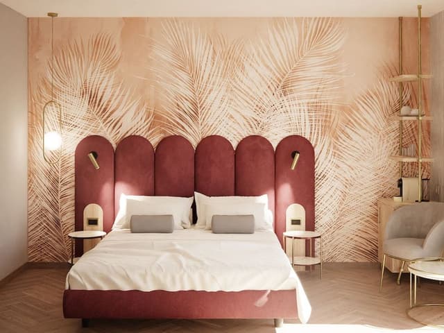 Deluxe Room, 1 Double Bed, Balcony, Partial Sea View