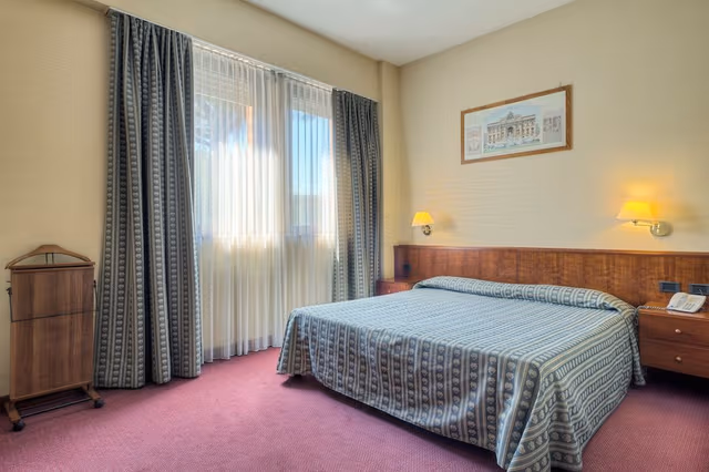 Business Double Room, 1 King Bed, Garden View