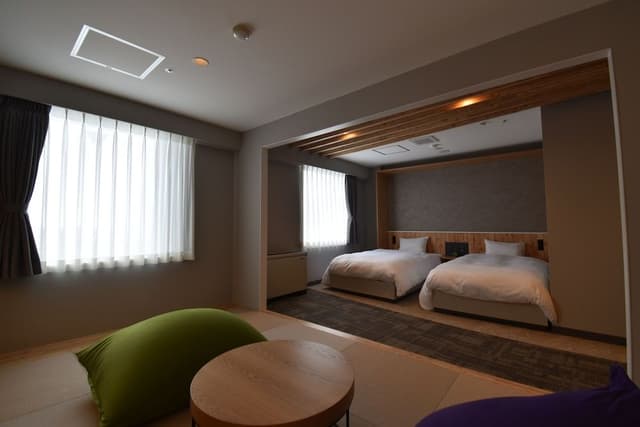 Premium Japanese-Western room, 2 Single Beds, Non Smoking