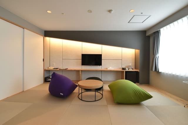 Premium Japanese-Western room, 2 Single Beds, Non Smoking