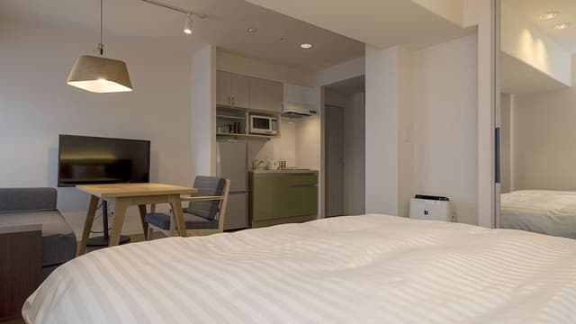 Deluxe King B (Shower Booth, Bed Size 200cm, Sofa Bed, Non-smoking, Maximum occupancy: 3 people)