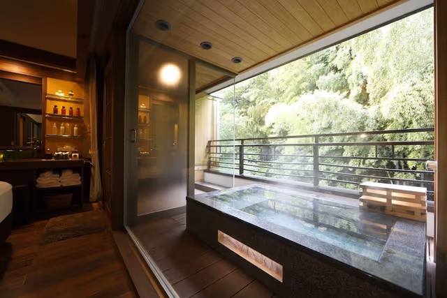 Japanese Style Room with Private Hot Spring, Bamboo Forest View, (rocca, AYUMI), Non-Smoking
