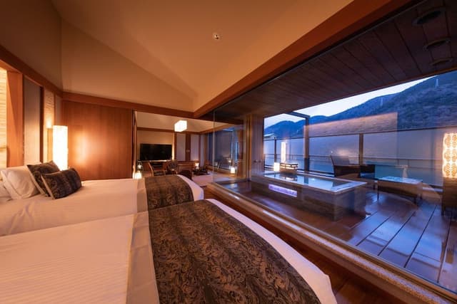 Japanese Style Room with Private Hot Spring, Foot Bath, (rocca, OMOI), Non-Smoking