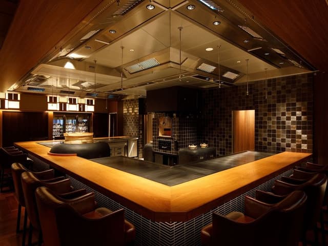 Japanese Western Suite WAKO w/2 Open Air Bath, Non smoking - TEPPAN Meal in restaurant "Chefs room"
